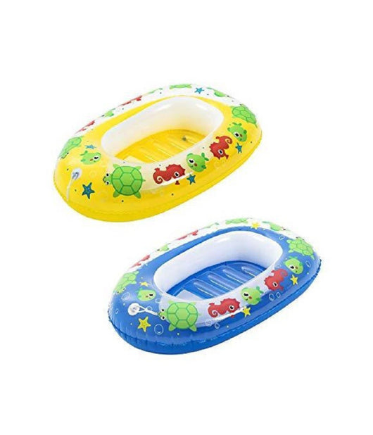 Canotto Gonfiabile Per Bambini 3-6 Anni 102x69cm Mare Balena 2 Colori Ass. 34037         