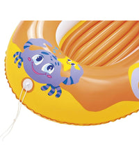 Canotto Gonfiabile Per Bambini Granchio Felice Pesci 119 X 79 Cm 2 Colori 34009         