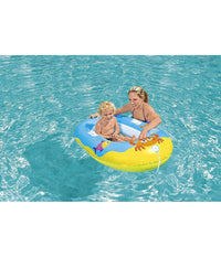 Canotto Gonfiabile Per Bambini Granchio Felice Pesci 119 X 79 Cm 2 Colori 34009         