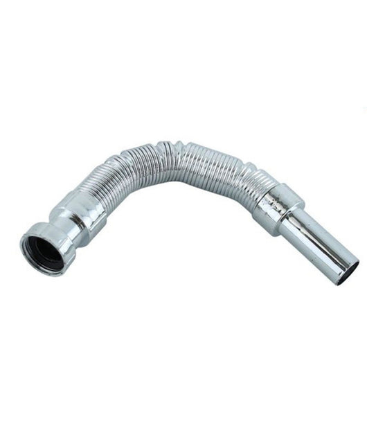 Canotto Tubo Di Scarico Flessibile Estensibile Lavabo Lavello 400-800mm 1/4 10071         