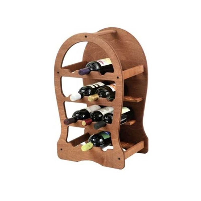 Cantinetta Legno 13 Posti Noce cm 37X26,5 h 62