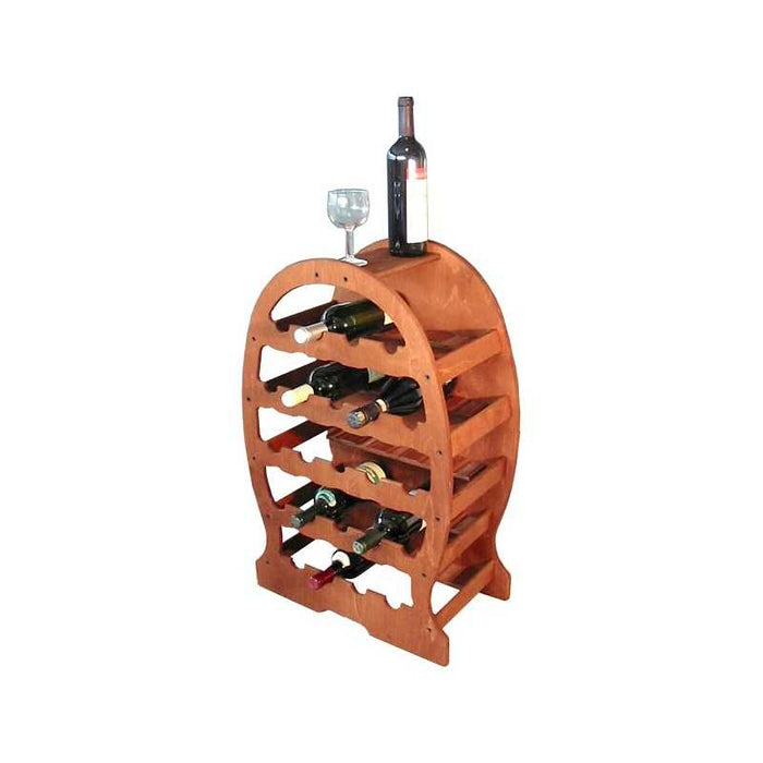 Cantinetta Legno 23 Posti Noce cm 49X26,5 h 76