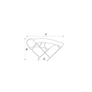CAPOTTINA BIMINOX CM.170X151H