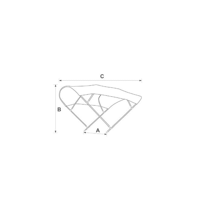 CAPOTTINA SIXTY L.L. CM.245X156H