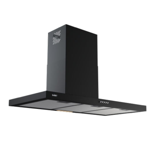 Cappa da parete acciaio nero Embla90 Samet