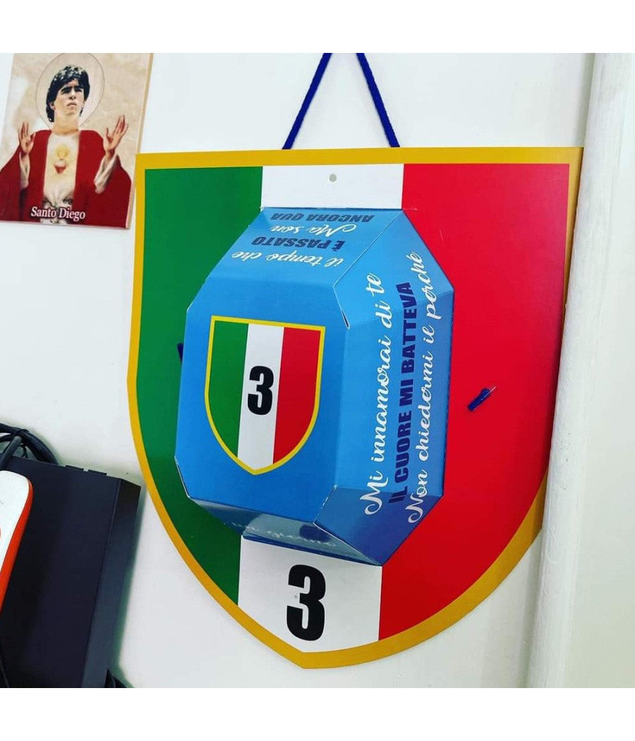 Cappello Celebrativo Festa Terzo Scudetto Napoli Kvaratskhelia Campioni D'italia         