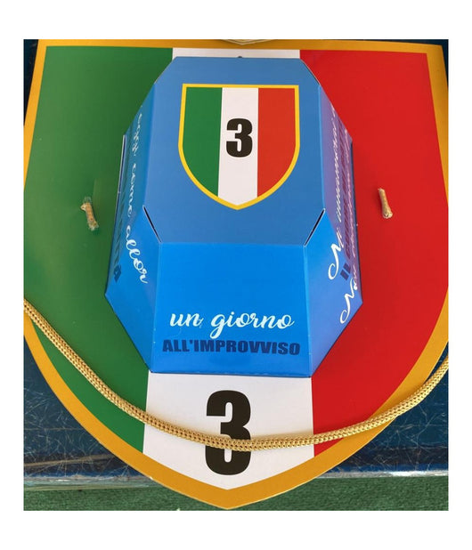 Cappello Celebrativo Festa Terzo Scudetto Napoli Kvaratskhelia Campioni D'italia         