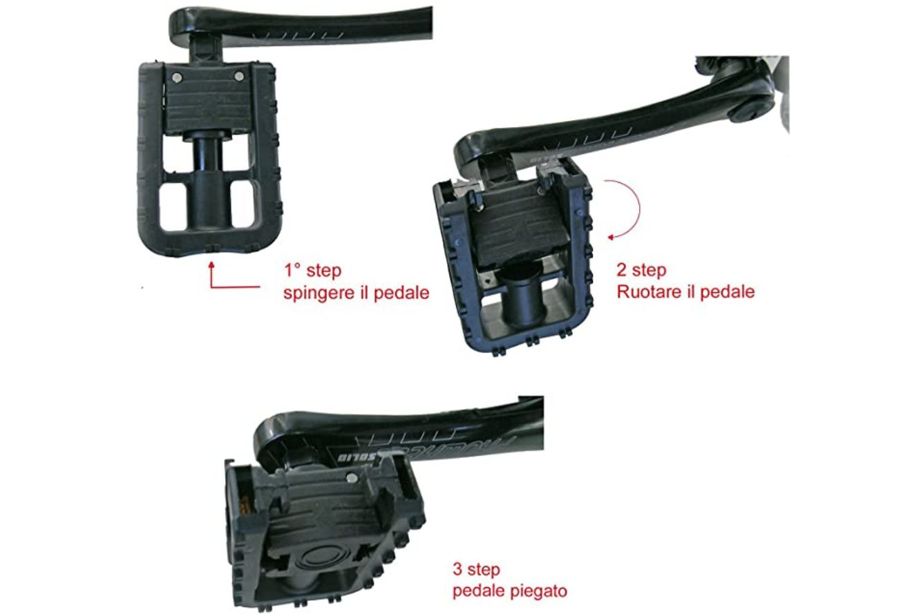 Bicicletta Pieghevole Masciaghi Carbike  20" con Cambio 6 Velocità