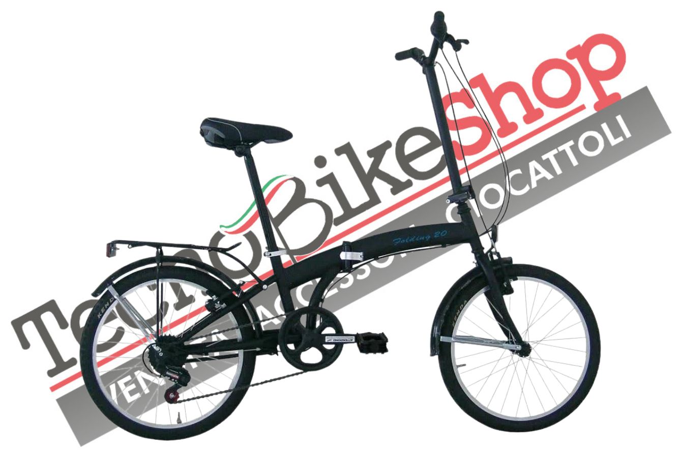Bicicletta Pieghevole Masciaghi Carbike  20" con Cambio 6 Velocità