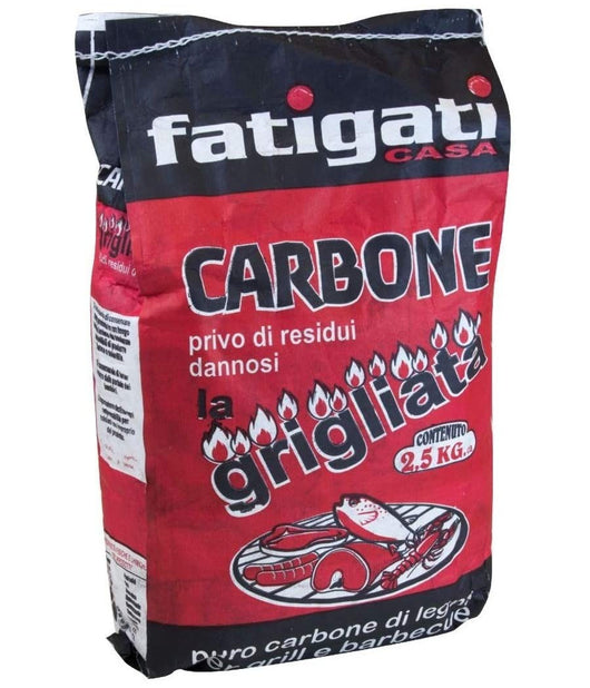 Carbonella Carbone Legno Vegetale Sacchetto 2,5kg Barbecue Grill Grigliata Brace         