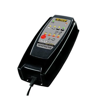 Carica Batterie Deca Sm1270 Per Moto E Auto 14ah A 225ah 12v Caricabatteria         