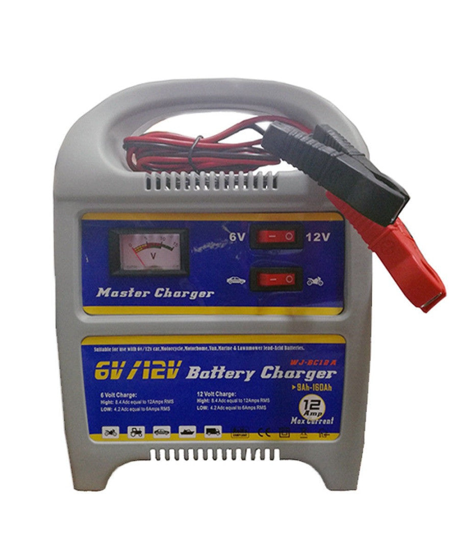 Carica Batterie Portatile Per Auto Moto Barca Camper 12v 8 Ampere Carica Starter         