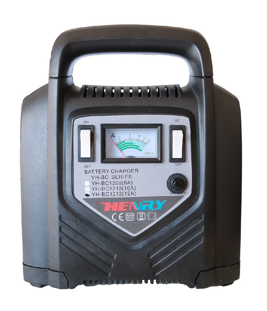 Caricabatteria Auto 12v Moto 6v Carica Batterie 12a Accesori 6v 12v Bc-1212         