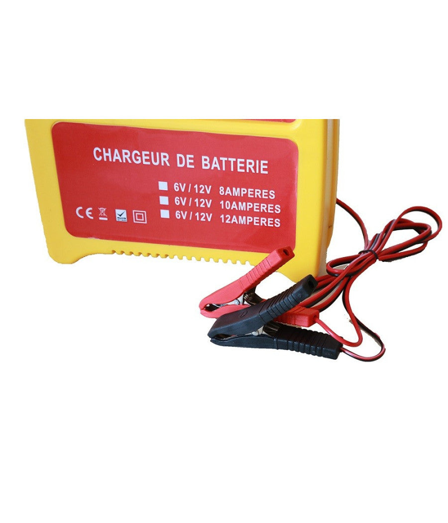 Caricabatteria Auto 12v Moto 6v Carica Batterie 8-12a Accesori 6v 12v Fy-707         