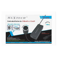 Caricabatteria Da 240v A 12v Ca-s048 Alimentatore 100w Auto Presa Pc Per Notebook         