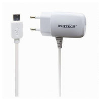 Caricabatteria Da Rete Fissa Con Attacco Micro Usb 5pin 5v-1000mah Maxtech Ca-s004         