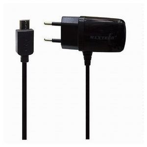 Caricabatteria Da Rete Fissa Con Attacco Micro Usb 5pin 5v-1000mah Maxtech Ca-s004         