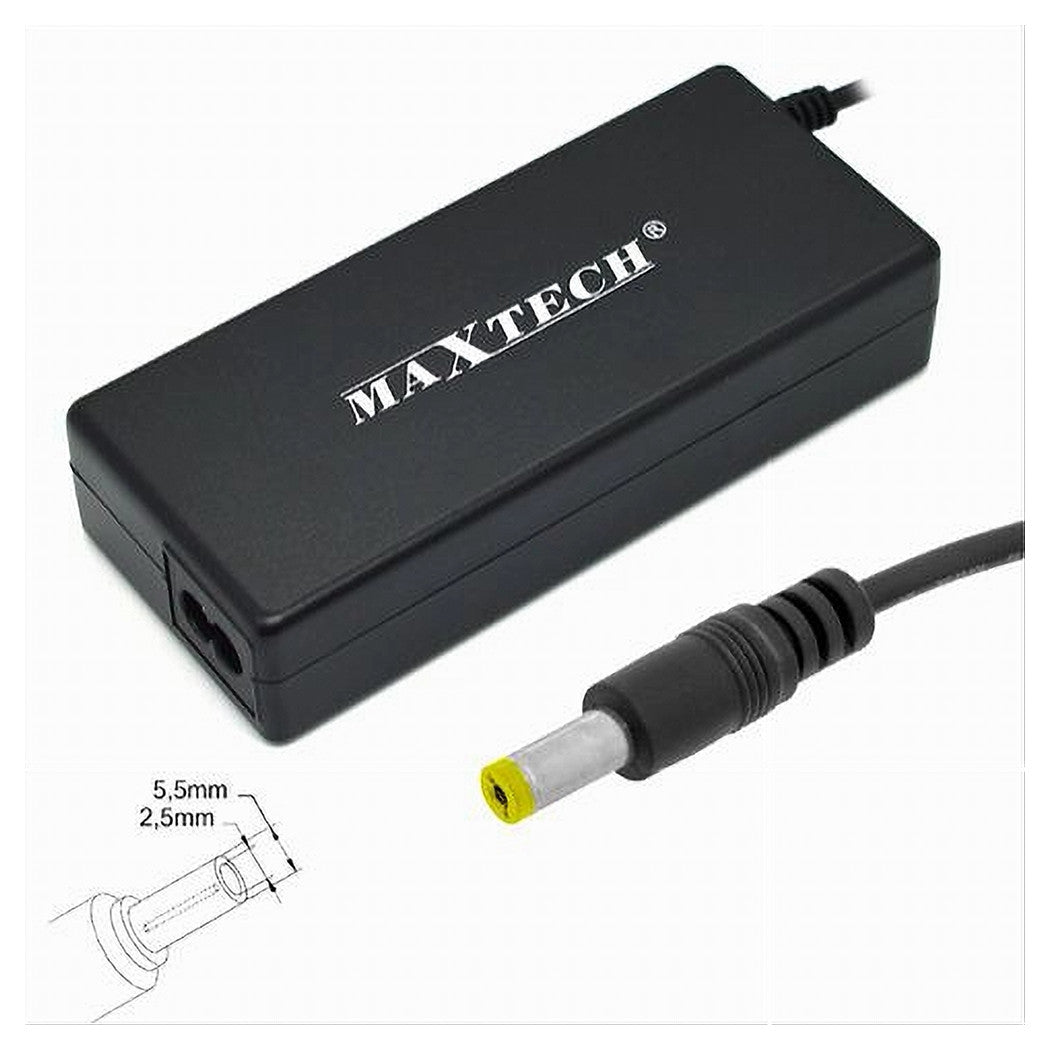 Caricabatteria Notebook Pc Alimentatore Per Asus 19v 3,16a 60w Maxtech Pc-ca004         