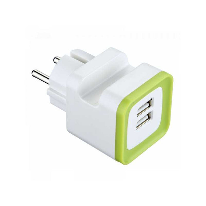 Caricabatterie 2 Usb Supporto Electraline