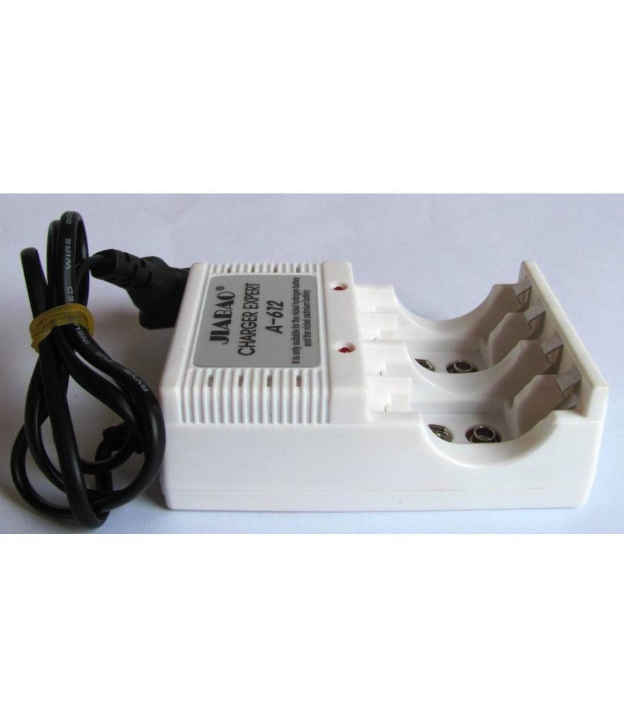 Caricabatterie A-612 Per Pile Ricaricabili Aa Stilo Aaa Mini Stilo Batterie 9 V         