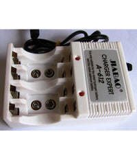 Caricabatterie A-612 Per Pile Ricaricabili Aa Stilo Aaa Mini Stilo Batterie 9 V         