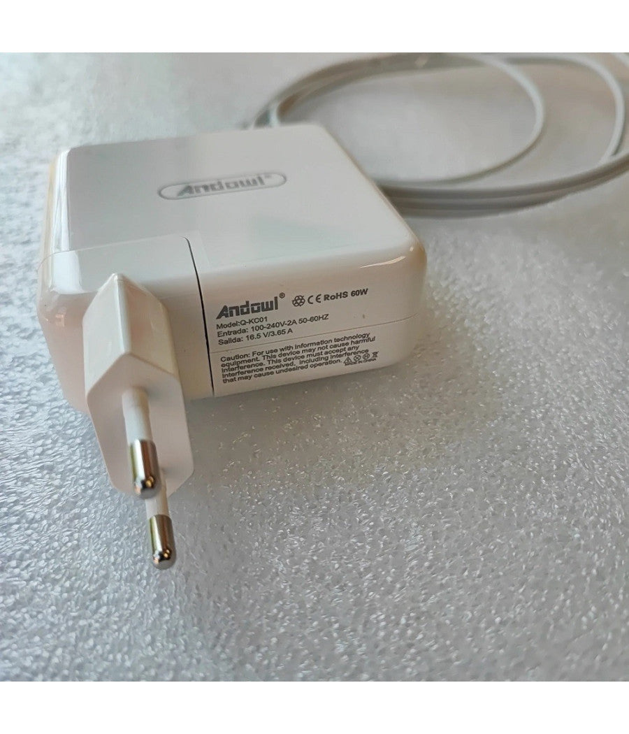 Caricabatterie Adattatore Caricatore Cellulare Alta Velocità  Type-t 60 W Q-kc01         