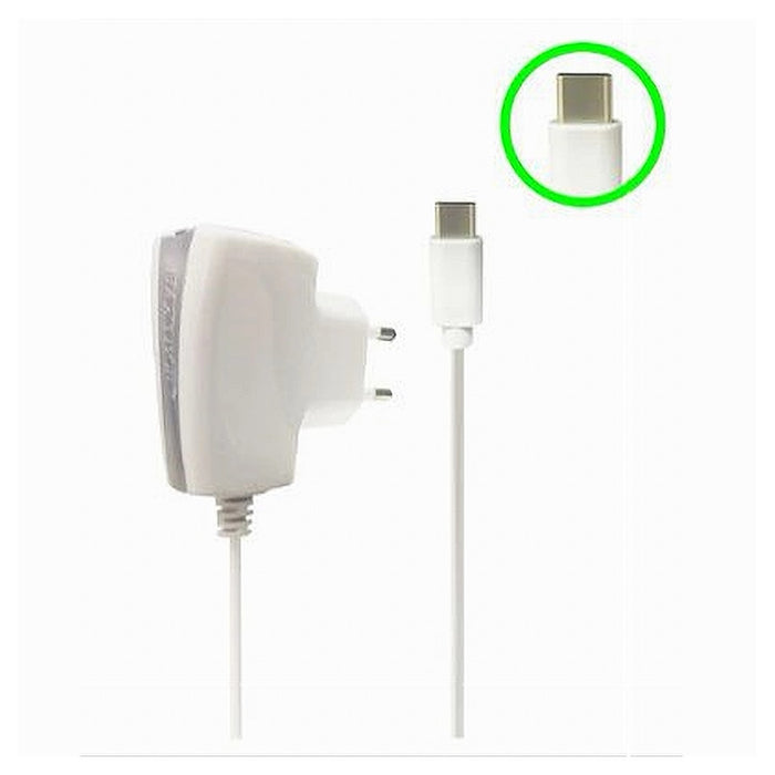 Caricabatterie Charger Ultra Type-c Per Smartphone 5v-2000ma 10w Maxtech Ca-s023         