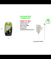 Caricabatterie Charger Ultra Type-c Per Smartphone 5v-2000ma 10w Maxtech Ca-s023         