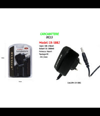Caricabatterie Compatto Fast Charger Dc 2.5 Mm 5volt-2000ma 10watt Maxtech Ca-s002         