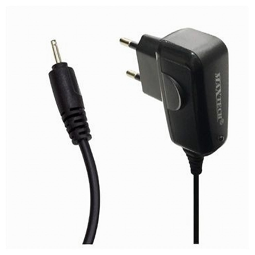 Caricabatterie Da Viaggio Rete Fissa Con Spina Dc:1.0 5v-1000ma Maxtech Ca-s008b         
