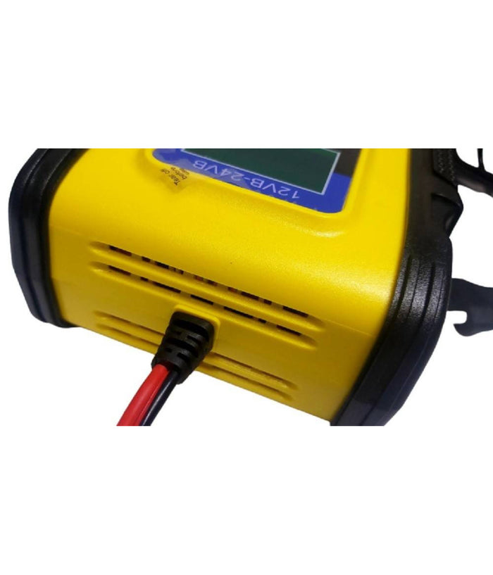 Caricabatterie Intelligente Avviatore Emergenza Batteria Auto 12v-18a 24v-9a Tk500         