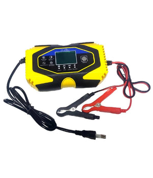 Caricabatterie Intelligente Avviatore Emergenza Batteria Auto 12v-8a 24v-6a J40         