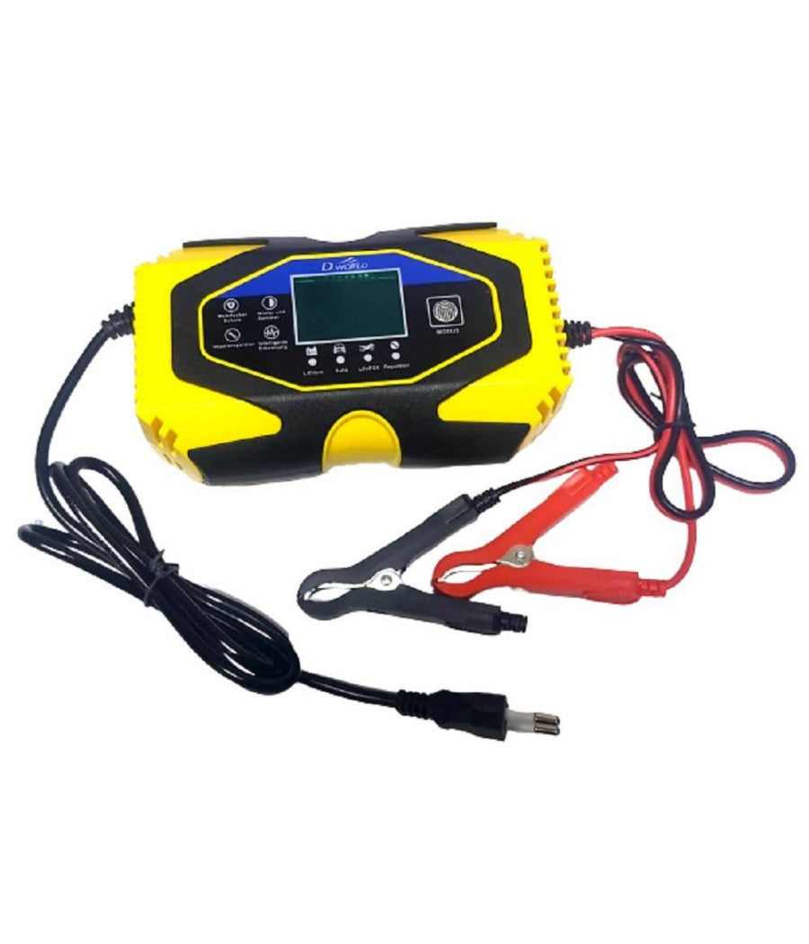 Caricabatterie Intelligente Avviatore Emergenza Batteria Auto 12v-8a 24v-6a J40         
