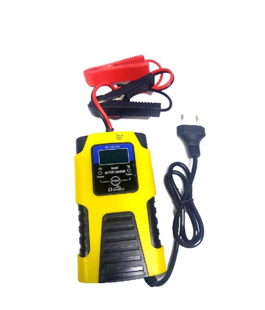 Caricabatterie Intelligente Avviatore Emergenza Batteria Auto Moto 6v 6a 12v 4a J99         