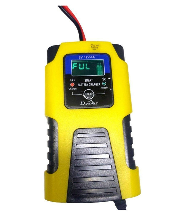 Caricabatterie Intelligente Avviatore Emergenza Batteria Auto Moto 6v 6a 12v 4a J99         