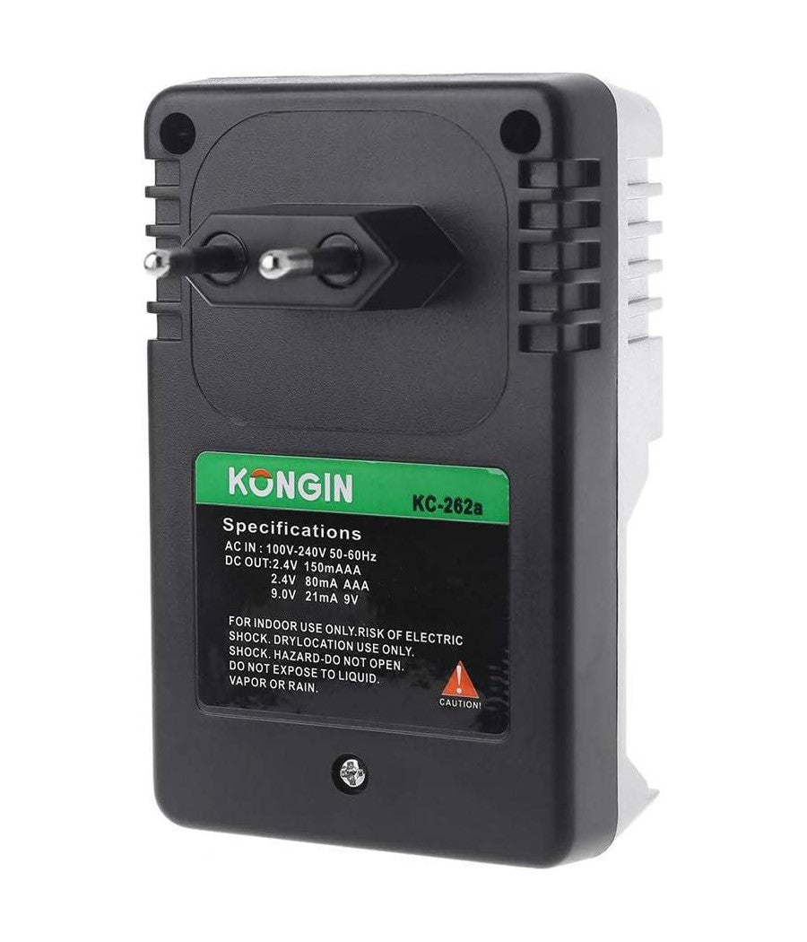 Caricabatterie Per Batterie Pile Ricaricabili Carica Batteria Aa Aaa 9v Ni-mh Cd         