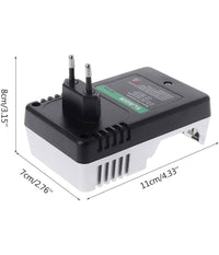 Caricabatterie Per Batterie Pile Ricaricabili Carica Batteria Aa Aaa 9v Ni-mh Cd         