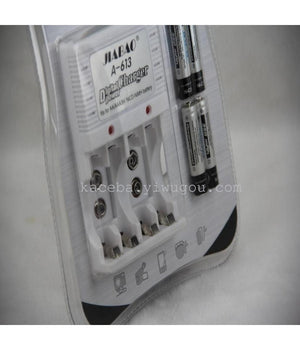 Caricabatterie Per Pile Ricaricabili Carica Batteria Aa / Aaa / 9v A-613         