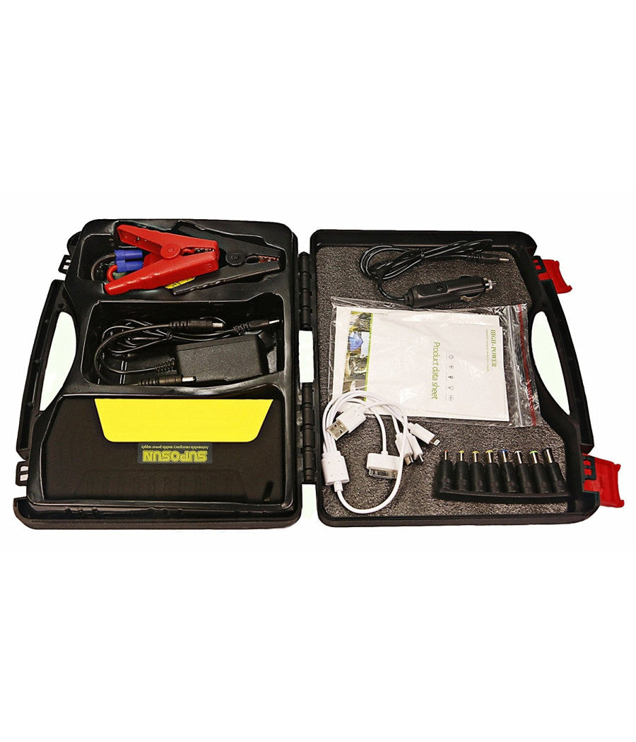 Caricabatterie Portatile Jump Starter 20000 Mah Power Bank Avviatore Emergenza         