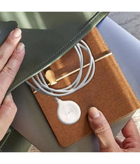 Caricabatterie Wireless Magnetico Per Watch Potenza 3w Cavo Usb 1 Metro Ip7766         