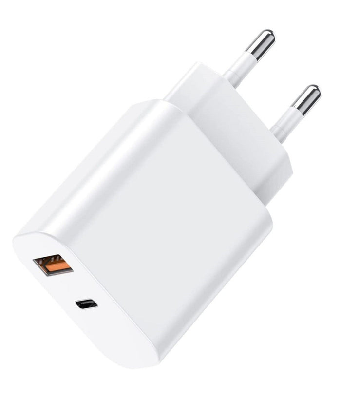 Caricatore 20w Usb A Usb C Pd 3.0 Per Iphone Xiaomi Huawei Samsung Caricabatteria         