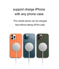 Caricatore Senza Fili Magnetico Compatibile Con Iphone 12 Ricarica Veloce         