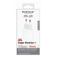 Caricatore Type-c 3a Ca-s046 Caricabatteria Adattatore Dispositivi Usb-c Ricarica         
