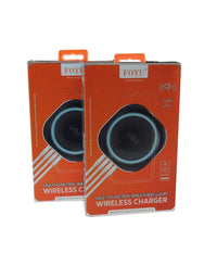 Caricatore Wireless Qi Stazione Di Ricarica 24w 4 Porte Usb 5v 4.4a 24w Fo528         