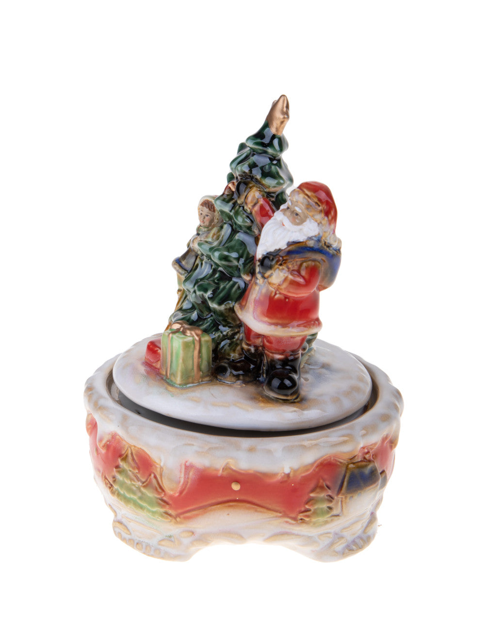 CARILLON  NATALE PORCELLANA