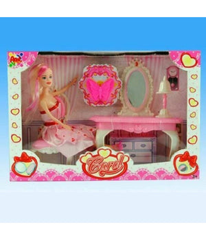 Carol Stanzetta Bambola Bambolina Con Accessori Giocattolo Gioco Bambina         