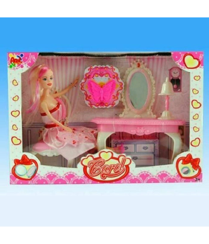 Carol Stanzetta Bambola Bambolina Con Accessori Giocattolo Gioco Bambina         