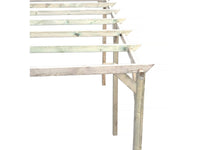 Tettoia per auto in legno "Sunny" da 3 x 5 m