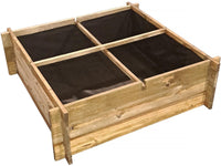 Orto in legno "Aroma" - 100 x 100 x 30 cm