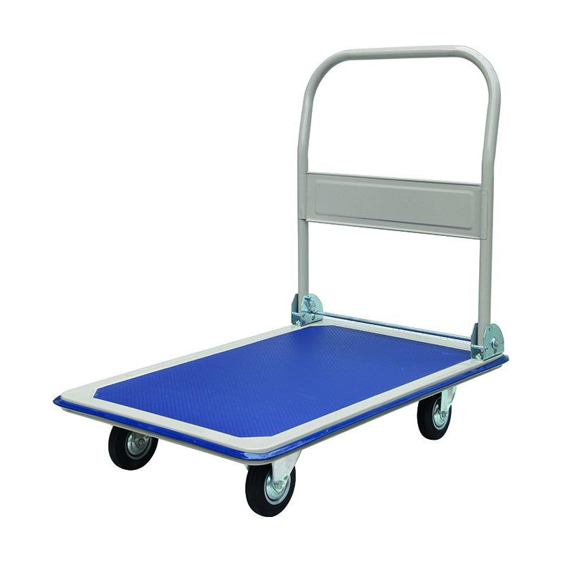 Carrello con pianale Vigor, elio-xl 4 ruote, 300 kg